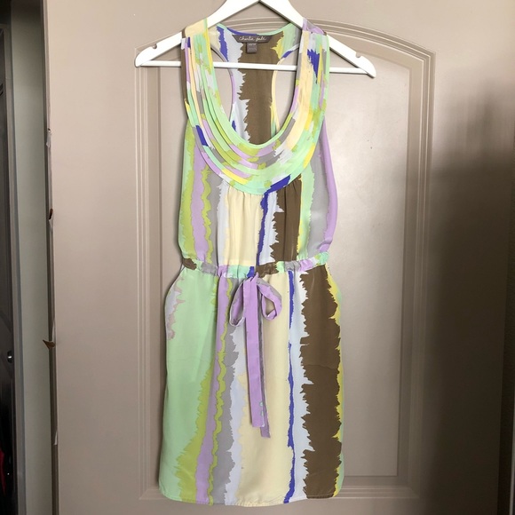 Racer back silk dress - Picture 7 of 7